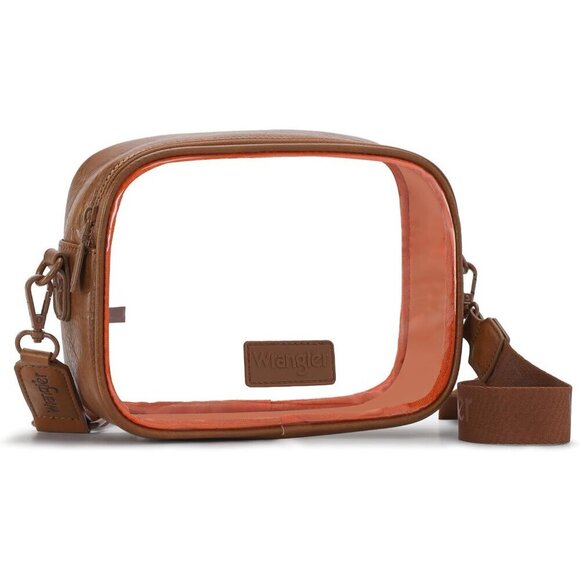 Accessories - Clear Stadium Bag Crossbody Purse Waterproof PVC Adjustable Strap for Events